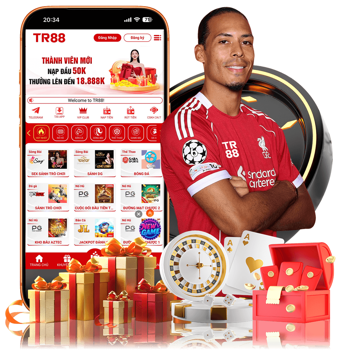 tải app đăng ký đăng nhập tr88 com